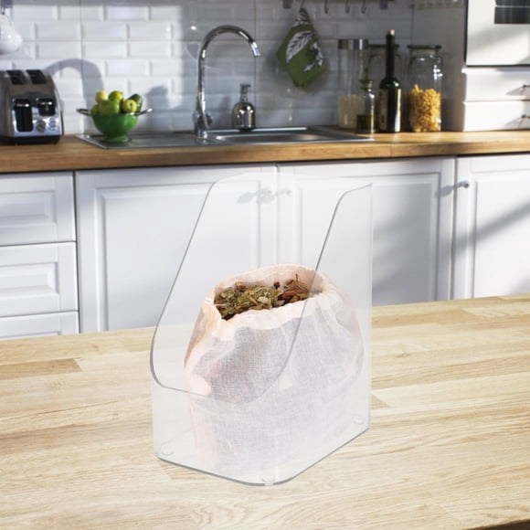 WASHWEPE Sugar Packet Holders Organizing Transparent 1Pack For Home Use