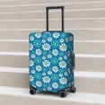 thumbnail image 6 of Fuzoiu Daisies Flowers Print Suitcase Cover,Washable Luggage Covers for Suitcase,Elastic Luggage Protector Cover,Scratch Resistant Travel Suitcase Covers-Medium, 6 of 7