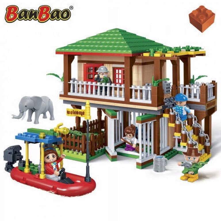 BanBao Safari Tour 442-Piece Building Set - Walmart.com