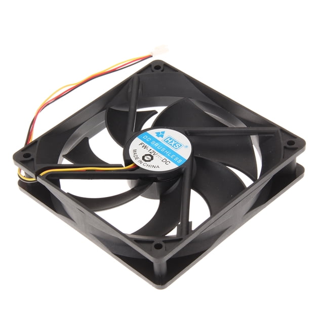 Kuymtek 120mm 120x25mm 12V 3Pin DC sin escobillas PC Computer Case Ventilador de refrigeración