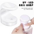 thumbnail image 2 of Mini UV Lamp for Nails, Mini Nail Lamp, Mini LED Nail Lamp, UV Gel Nails, 2 of 4