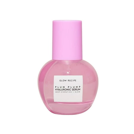 Glow Recipe Plum Plump Serum - Hydrating Hyaluronic Acid Facial Serum - Brightening Serum for Plump, Firm Skin and Youthful Looking Glow (30ml / 1oz)