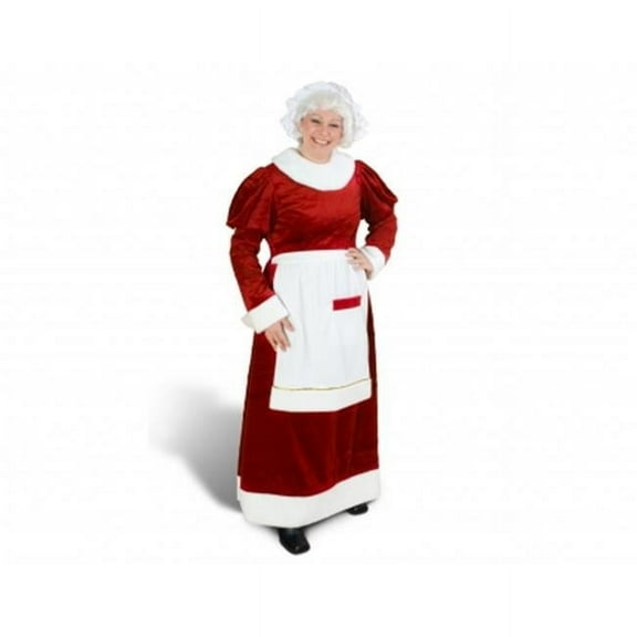 3956-M-L Mrs. Santa Dress Medium-Large