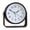 Black, variant on Guodhu Small Silent Non-Ticking Analog Desk Clock with Adjustable Stand, Clear Display Table Clock for Bedroom Office Bedside, Compact Metal Home Decor(Blue)