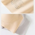 thumbnail image 6 of EchfiProm Bras for Women Plus Size Padded Front Closure Wireless Beige Full Figure Ladies Bras 46ABC, 6 of 8