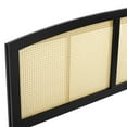 thumbnail image 3 of Halcyon Cane Full Headboard - Black, 3 of 4