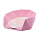 thumbnail image 3 of Inodoro de Entrenamiento para Perros, de Esquina, para Interior Y Exterior, con Textura de Diamante única, para Perros Pequeños Y Medianos, Lavabo Gra rosa, 3 of 9