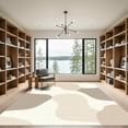 thumbnail image 2 of ODIKA 5'x7' Machine Washable Non-Slip Area Rug, Minimalist Beige High Traffic Rug, Beige, 1041969, 2 of 5