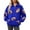 2-Blue, variant on Football Hoodies for Women 2025 Long Sleeve Half Zip Hooded Sweatshirt with Pockets Y2K Pullover Tops