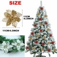 thumbnail image 2 of 10Pcs Christmas Flowers For Decoration Christmas Trees Christmas Wreaths Create A Christmas Atmosphere. Baolan Bronze Pink, 2 of 8