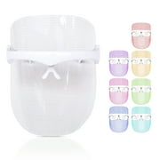 LED Photon Therapy Mask with 7 Color Face  Skin Care Phototherapy Mask by Global Care Market