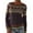 B Purple, variant on Women Sweaters Relaxed Fit Color Block Knit Sweater Crew Neck Long Sleeve Warm Tops Casual Fall Sweaters for Women