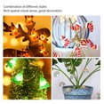 thumbnail image 2 of Navidad LED Cadena de luz Oficina en casa Hotel Vacaciones Lámpara que brilla intensamente Adorno de cadena Arco iris Noticed HA001944-07, 2 of 6