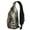 Ocean Sunset Pa, variant on Tropical Paradise Sling Bag, Lightweight Crossbody Daypack with Hawaii Beach Palm Tree Design, Great for Commuting, Travel, and Gym Use