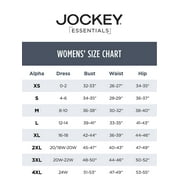 Jockey® Essentials Women's Ultralight Smoothing No-Chafe Slipshort Bodysuit, Sizes Small-3XL