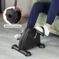 thumbnail image 5 of Mini Bicicleta Estática Rehabilitación Entrenamiento Ajustable con Pantalla LED-Bicicleta Estatica-Ejercitador de Piernas-Máquina Portátil de Brazo y Pierna-Negro, 5 of 5