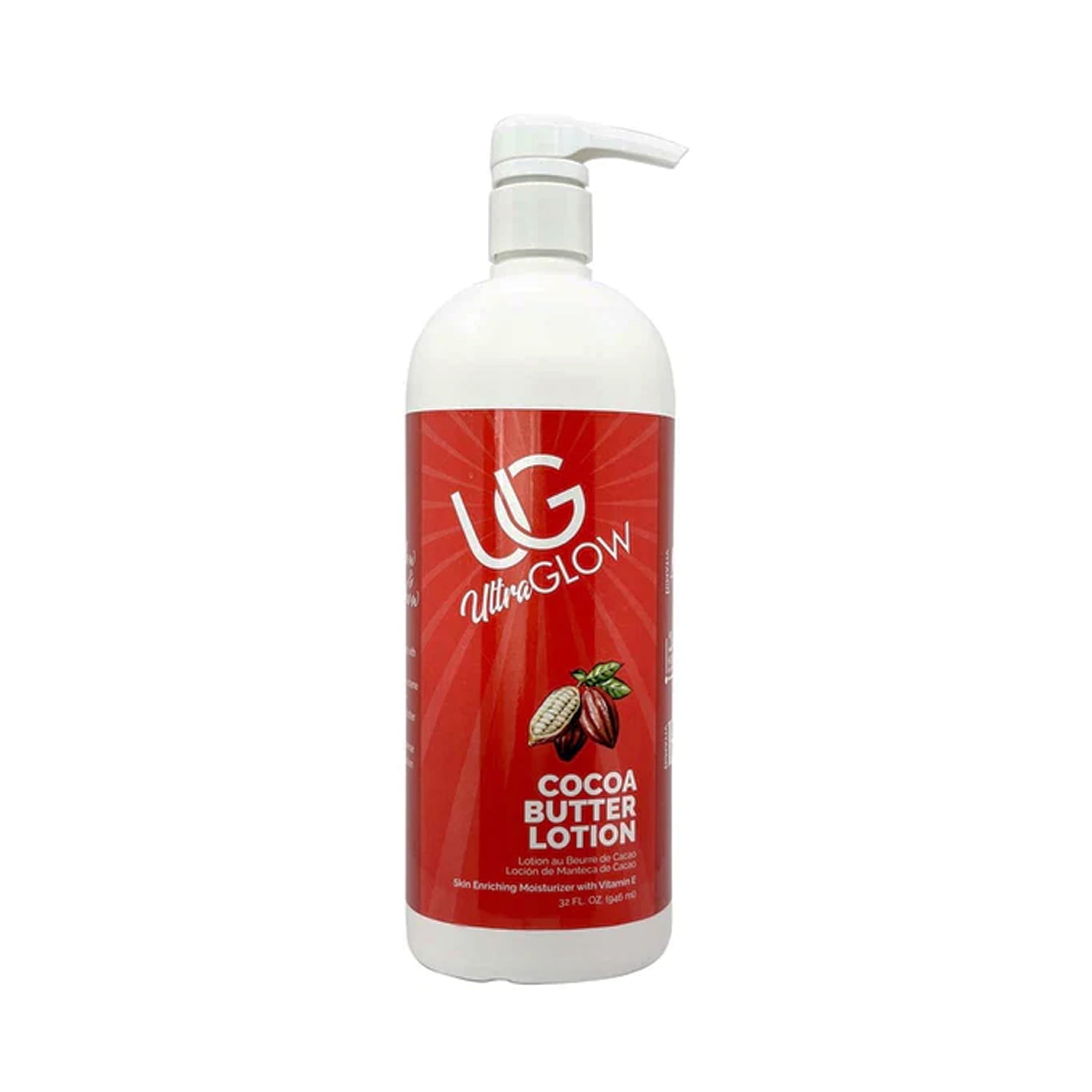 Ampro Ultra Glow Cocoa Butter Lotion 32 oz