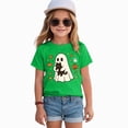 thumbnail image 6 of CAUYDY Kid Girl Boy Halloween Shirts Graphic T-Shirt Funny Spooky Season Outfit Fall Short Sleeve Tees Tops,3-4 Y, 6 of 7
