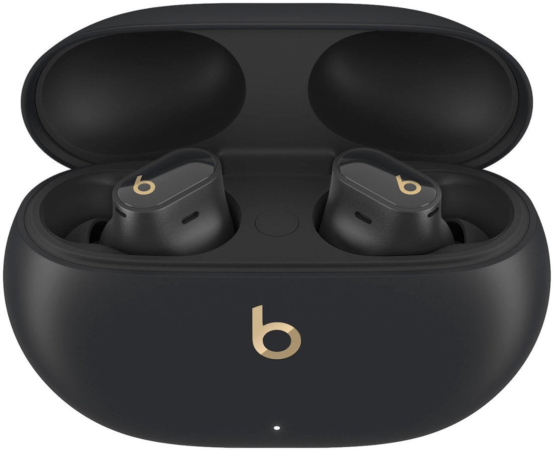 Beats Wireless Earbuds Beats Studio Cancelling Dr. Black/Gold MQLH3LL/A by Restored - - Dre (Refurbished) Noise True Buds+