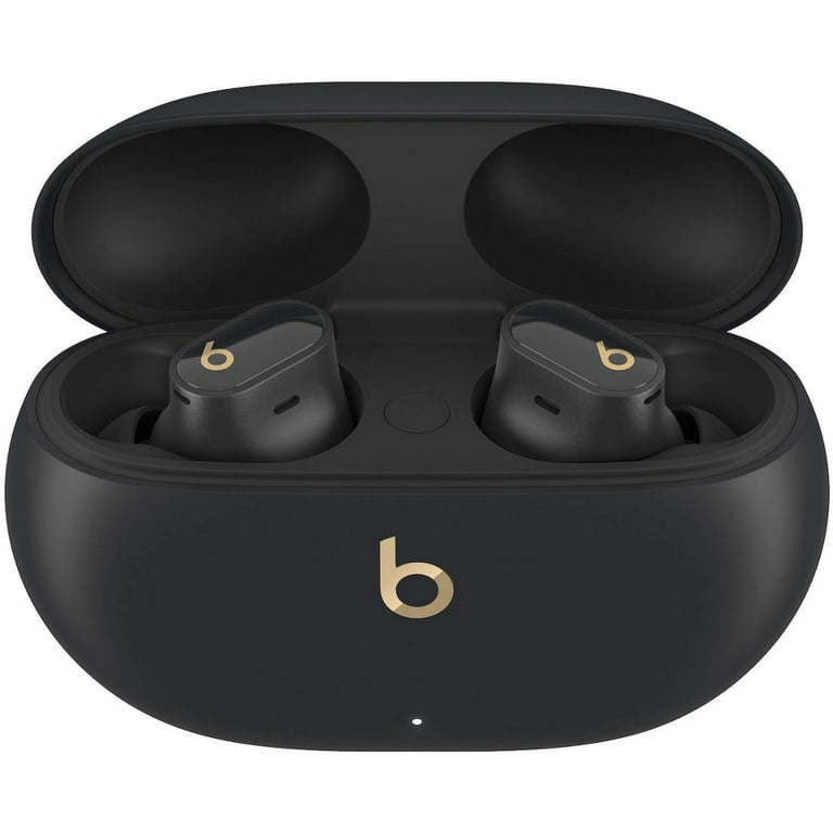 Restored Beats by Dr. Dre Beats Studio Buds+ True Wireless Noise Cancelling  Earbuds - MQLH3LL/A - Black/Gold (Refurbished)