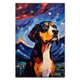 thumbnail image 4 of Greater Swiss Mountain Gift Starry Night Dog Canvas Wall Art Famous Oil Paintings Dog Poster Funny Dog Print Colorful Abstract Farmhouse Gallery Aesthetic Room Wall Decor for Bedroom, 4 of 5
