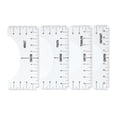 thumbnail image 2 of T Shirt Ruler, Wide Application Clear Scale T Shirt Alignment Tool  for Vinyl Alignment, 2 of 8