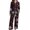 A Multicolor, variant on Christmas Two Piece Pajama Sets for Women Casual Print Long Sleeve Top and Pant Suit