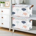 thumbnail image 6 of Ryvnso Balloons Polka Dot Storage Bins Large Basket Foldable Cube Toys Organizer with Handles 1 PC, 6 of 7