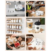 Labeer Bluetooth Thermal Shipping Label Printer, Wireless 4x6 Printer White