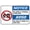 Warning Sign 3, variant on No Firearms Allowed In This Building Bilingual Warning Sign - 8"x12" Metal Security Sign, Safety Wall Decor for Home Business Yard Garden Office Street Road Easy to Mount, Weapon Prohibition
