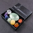 thumbnail image 2 of Chakra pulgar raspado tablero colorido traje ojo rodolita polvo cristal Yoga piedra Wmkox8yii qwyer313, 2 of 3