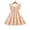 Apricot, variant on 2T Baby Girls Dress 3T Girls Sleeveless Dress Toddler Girls Summer Dress Ruffle Solid Color Dress Apricot