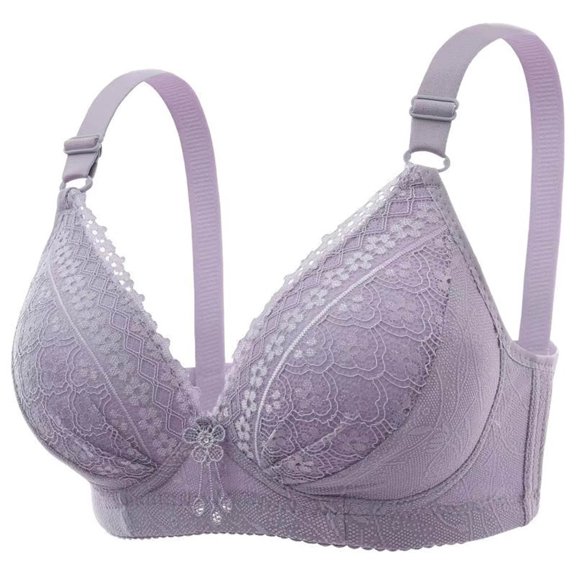 Admvng Sports Bras for Women Solid Color Backless Sexy Seamless Push-Up U-Shaped Beautiful Back Underwear Everyday Bras, Size 36-42