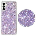 thumbnail image 3 of Dteck for Samsung Galaxy A15 Case, Samsung A15 5G Phone Case, Glitter Sparkle Bling Case for Galaxy A15 5G, Slim Protective Phone Cover,Purple, 3 of 3