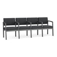 thumbnail image 1 of Lenox Steel Reception Waiting 4 Seats Chair / Charcoal Steel / Dark Gray, 1 of 5