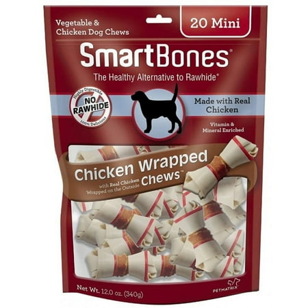 UPC: 0810833021703 | SmartBones Vegetable and Chicken Wrapped Rawhide Free Dog Bone