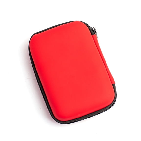 Travel Carrying Case for 2.5inch Portable Drives and Electronic Gadgets with Soft Padding Inside