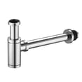 thumbnail image 4 of Sifón para botellas Matsuzay Lavabo cromado P-trap tubo de desagüe conexión de pared redonda, 4 of 6