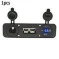 thumbnail image 2 of MYG 1PCS 50A FOR Anderson Plug USB 3.0 Receptacle Flush Mount Recessed Plate, 2 of 4