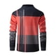 thumbnail image 4 of pstuiky camisas de manga larga para hombre, Camisa de manga larga con solapa y botones de tela holgada con diseño de patchwork para hombre top de hombre m, 4 of 8