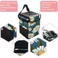 thumbnail image 2 of Daisy Foldable Car Trash Can with Lid, Leak-proof Mini Garbage Bin, Hanging Storage Bag, 2 of 6