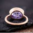 thumbnail image 6 of Large Gemstone Alexandrite Solitaire Ring Crystal Engagement Gold Ring June Birthstone Women Stacking Silver Jewelry Birthday Gift For Girl, 6 of 6
