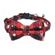 thumbnail image 2 of 4 Uds collares de gato de Navidad, collar de gato mascota hebilla de seguridad campana de Navidad algodón a cuadros escocés Bo, 2 of 5
