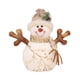 thumbnail image 1 of Muñeca de tela impresa con figura de muñeco de nieve de decoración navideña para ventana de Hotel de centro comercial, 1 of 4