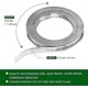 thumbnail image 5 of Hose Clamp Steel Worm Clamp,with Tie Downs,304 Stainless Steel Clamps Screw Adjustable(9pcs,34.5 Feet), 5 of 5