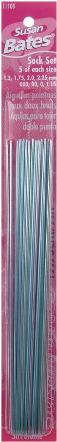 00 Susan Bates Sock Set 5 of each size: 000 1 US size