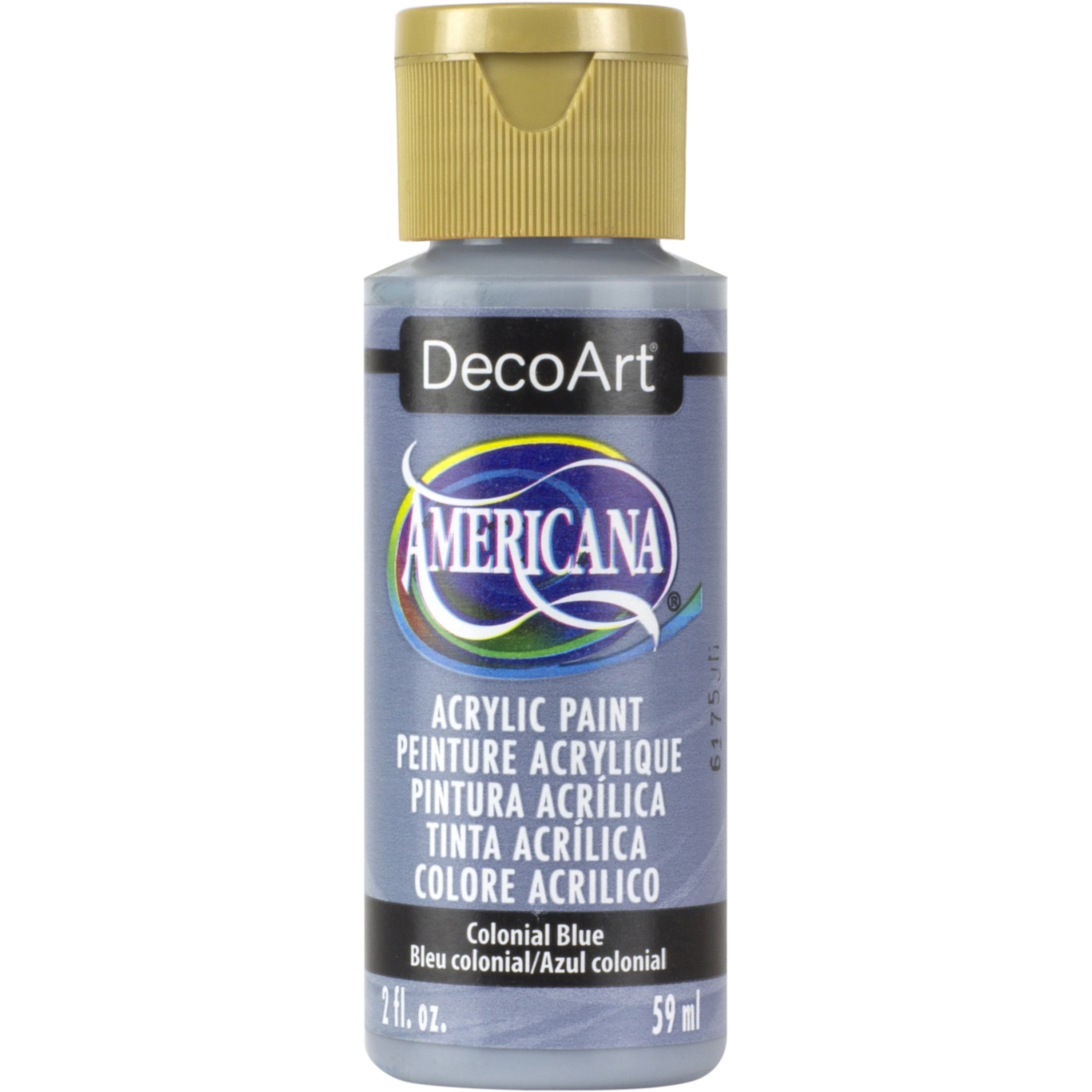 DecoArt Americana Acrylic Color, 2 oz., Colonial Blue