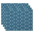 thumbnail image 1 of E by Design Water Mosaic Placemat - Set of 4, 1 of 5