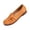 Yellow, variant on EKVAHL Women's Orthopedic Slip On Loafers, Soft Faux Leather Arch Support Dress Shoes, Wide Toe Box Wedding Office Daily Loafers Yellow