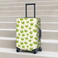 thumbnail image 6 of Fuzoiu Green Frog Print Suitcase Cover,Washable Luggage Covers for Suitcase,Elastic Luggage Protector Cover,Scratch Resistant Travel Suitcase Covers-Medium, 6 of 7
